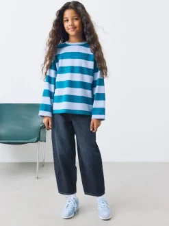 Next - Jeans Barrel (3-16ans) Lave-vaisselle foncé Outlet