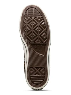 Converse Leopard Marron - Baskets Chuck Taylor en daim sur l’ensemble Clearance