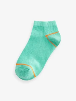 Next - Paquet de chaussettes de sport en coton riche 7 Les couleurs de l'arc-en-ciel Online