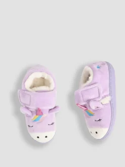 Jojo Maman Bébé Licorne lilac - Chaussons licorne Discount