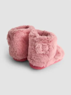 Jojo Maman Bébé Licorne rose - Chaussons bottes en peluche