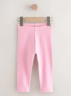 Next Licorne rose - Lot de 3 leggings (3mois-7ans) Outlet
