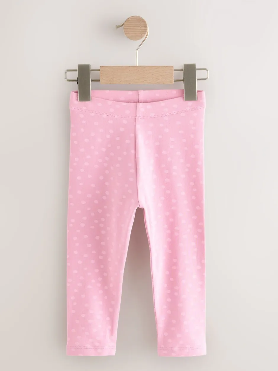 Next Licorne rose - Lot de 3 leggings (3mois-7ans) Outlet