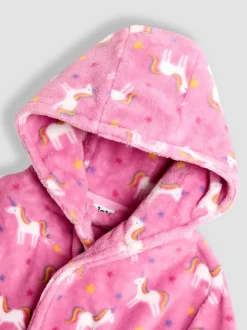 Jojo Maman Bébé - Peignoir Licorne rose Outlet