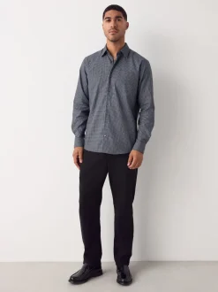 Next Lien noir/or - Chemise à manches longues et imprimés