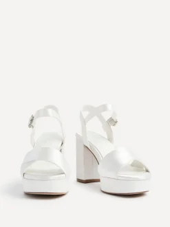 Linzi Mariage Perola Cross-Over Strappy Platform Sandales Best