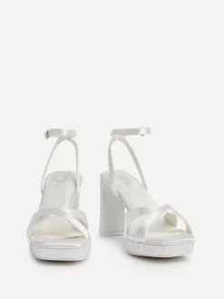 Linzi Sandales à talons plateformes Mariage Romantica avec Ornements Best