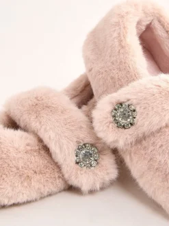 Lipsy chaussons mules avec ornements de boucle Outlet