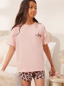 Lipsy pyjama en coton jersey imprimé 2 (5-16ans) New