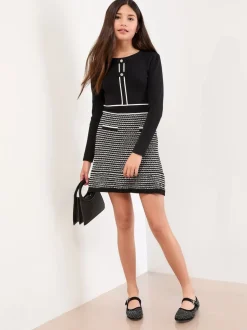 Lipsy Robe 2en maille bouclée1 en maille (5-16ans) Clearance