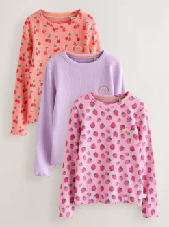 Little Bird by Jools Oliver Lot de 3 hauts en jersey côtelé Sale