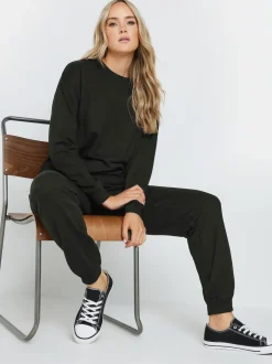 Long Tall Sally Jogging à cordon de serrage à manchettes Discount