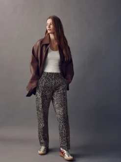 Next Léopard - Jean charpentier droit cheville Online