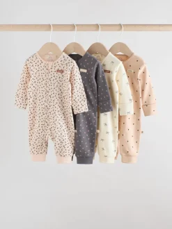 Next Léopard et cerise monochrome - Lot de 4 dors-bien zippés pour Bébé Imprimé (0mois à3ans) Best