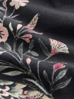 Next Léopard gris anthracite - Pyjama à manches longues Outlet