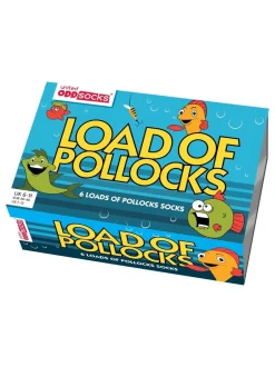 United Odd Socks Lot 3 paires de chaussettes de pêche Pollocks Sale