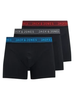 JACK & JONES JUNIOR Lot de 3 boxers gris Outlet