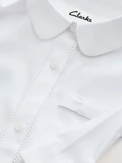 Clarks Lot de 3 chemises d’école à manches longues avec nœud New