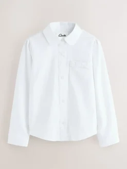 Clarks Lot de 3 chemises d’école à manches longues avec nœud New