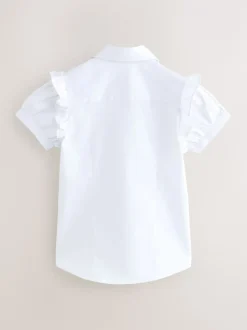 Clarks Lot de 2 chemises d’école à manches courtes à volants Online