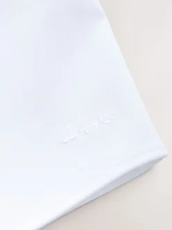 Clarks Lot de 2 chemises d’école à manches courtes à volants Online