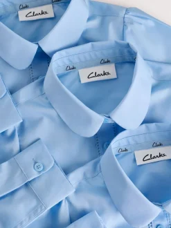 Clarks Lot de 3 chemises d’école à manches courtes fille Best