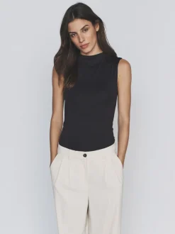 The Set Lot de 3 hauts doux au toucher à Col montant Sale