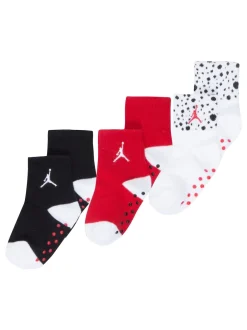 Jordan Lot de 3 paires de chaussettes Grippy blanches Online