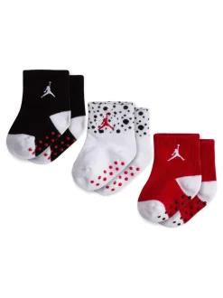 Jordan Lot de 3 paires de chaussettes Grippy blanches Online