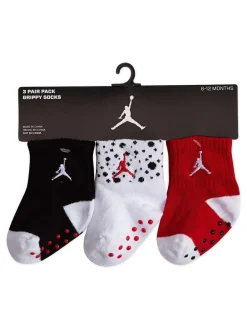 Jordan Lot de 3 paires de chaussettes Grippy blanches Online
