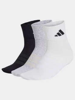 adidas Lot de 3 paires de chaussettes de cheville Thin Light pour Vêtements de sport Outlet