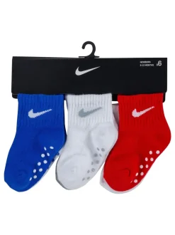Nike Lot de 6 paires de chaussettes couleur pop bébé Sale