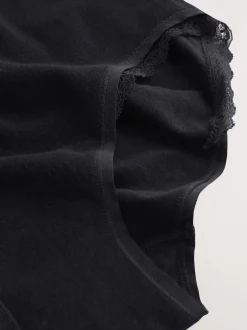 Seraphine Lot de 5 Sous-vêtements Grossesse et postpartum en jersey côtelé de Coton Best