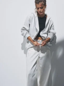 The Set Lot de 2 sweats à capuche zippés