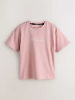 smALLSAINTS Lot de 3 T-shirts décontractés à col rond avec logo Sale