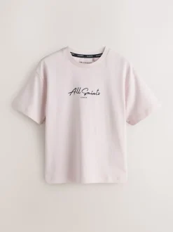 smALLSAINTS Lot de 3 T-shirts décontractés à col rond avec logo Sale