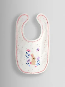 Jojo Maman Bébé Lot de 2bavoirs à motif appliqué brodé