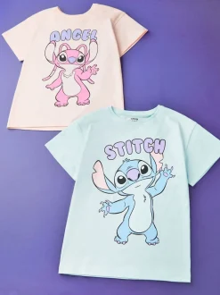Vanilla Underground Lot de t-shirts Girls Stitch % coton % coton 100 2