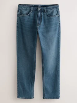 Next - Ajustement droit - Jean Motionflex Lumière bleue Sale