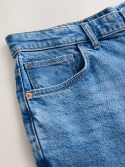 Next - Coupe ample - délavé vintage Denim Jeans Lumière bleue Sale