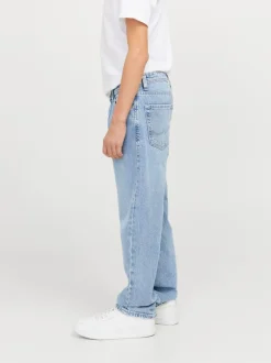 JACK & JONES JUNIOR Lumière bleue - JACK & JONES Jean Chris Junior coupe décontractée Discount