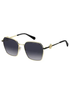 Marc Jacobs Lunettes de soleil dorées carrées Best