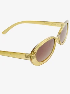 Never Fully Dressed Lunettes de soleil ovales étroites Clearance