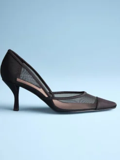 Next Maille noire - Tabitha Simmons x Mary Grace talons en cuir à bout pointu Outlet