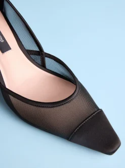 Next Maille noire - Tabitha Simmons x Mary Grace talons en cuir à bout pointu Outlet