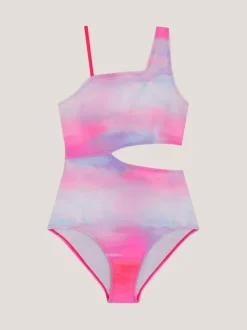 Monsoon Maillot de bain Ombré asymétrique à découpes
