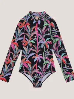 Monsoon Maillot de bain Tropical UPF50+ manches longues Outlet