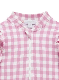 Purebaby Maillot de bain à manches longues et volants