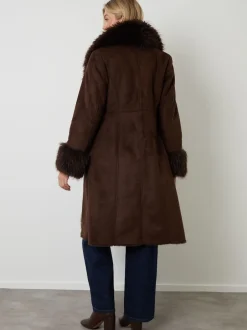 Another Sunday Manteau en Faux daim Best