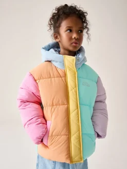 Little Bird by Jools Oliver Manteau matelassé color block imperméable Sale